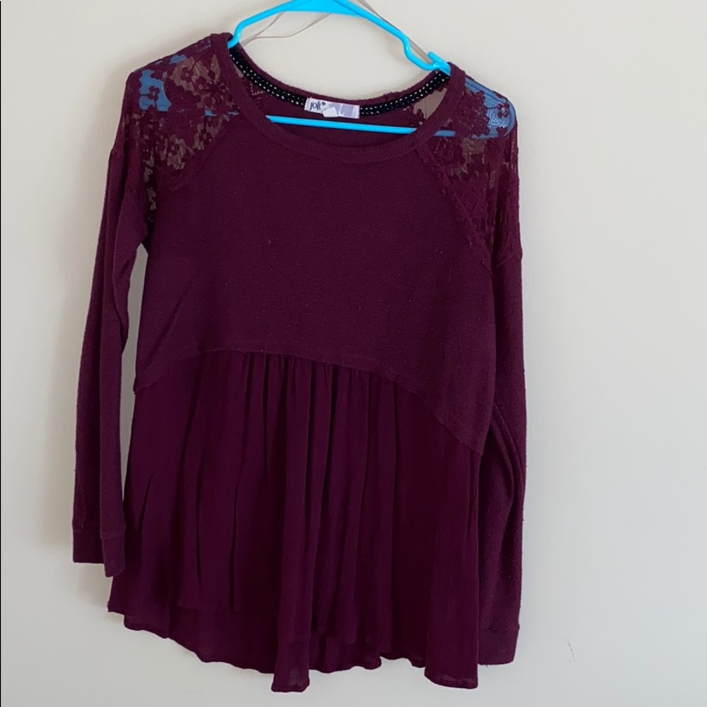 Maroon long sleeve